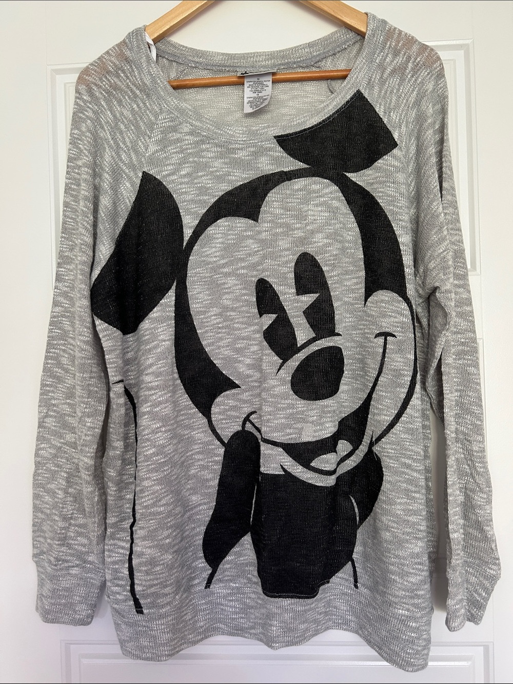 Disney Parks Authentic Original Mickey Mouse Graphic Pullover Sweater